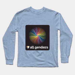 Love all genders Long Sleeve T-Shirt